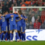Alessandro Bastoni mencetak gol untuk Italia saat menghadapi Turki