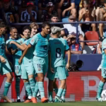 Barcelona vs Racing Santander dalam pertandingan La Liga Spanyol